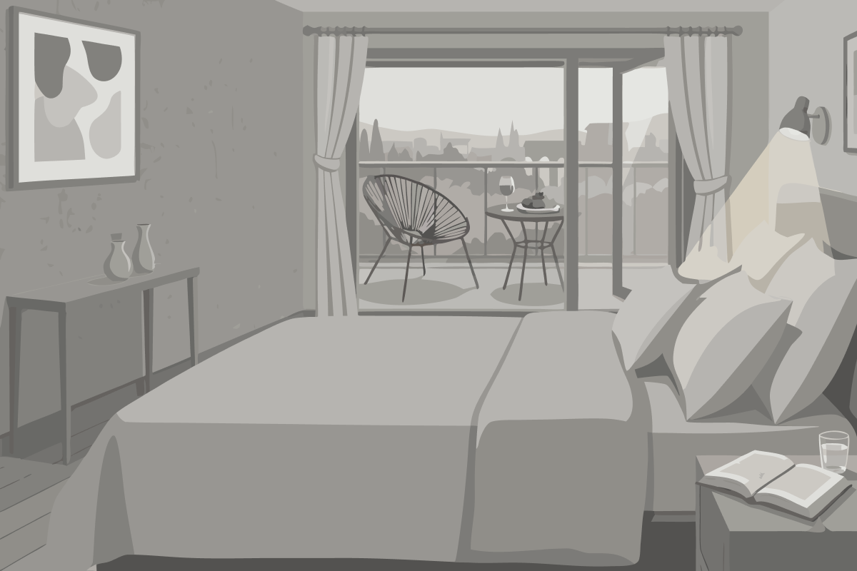 Two-Bedroom Queen Suite with Sofa Bed